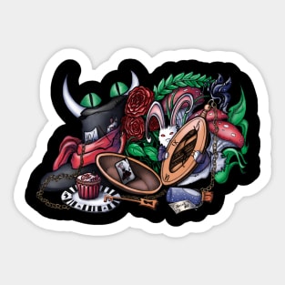 Wonderland Sticker